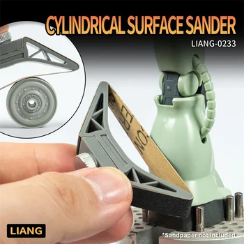 Liang Modelis Įrankiai Cilindrinių Paviršių Sander (švitriniu popieriumi ne komplekte) Išsamiau-iki Kelių Masto Upgrade Kit Formavimo Priemonės
