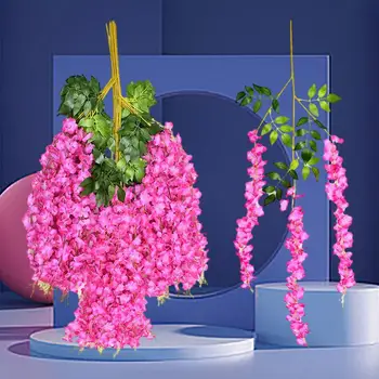 Žavinga Modeliavimas Wisteria Gėlių Pergola už Svajinga Vestuvių Vieta su Šifravimo Gėlių Dizainas