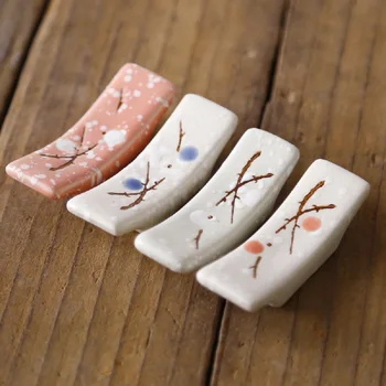 Kūrybinės Keramikos Lazdelės Laikiklis Japonų Stiliaus Peiliai Stovėti Šaukštas Šakutė Lazdelėmis Poilsio Stalo Stovo