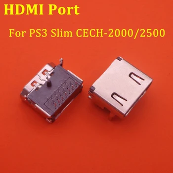 5/10vnt PS3 Slim CECH-2000/2500 HDMI -Suderinamas Prievadas, Skirtas Playstation 3 Jungtis Socket HD Interface Lizdas, Remontas, Dalys