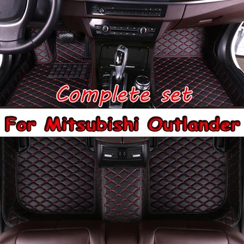 Automobilio Grindų Kilimėliai Mitsubishi Outlander 2021 M. 2022 M. 2019 M. 2020 M. 5 Vietų Kilimai Užsakymą Apima Interjero Auto Reikmenys, Atsparus Vandeniui