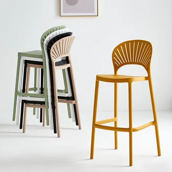 Šiuolaikinės Kovos Baro Taburetės Minimalistinis Stilius Dizaineris Plastiko Baro Kėdės Daugiafunkcinis Biuro Silla De Baras Namų Reikmenys