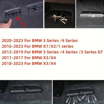 2vnt Oro Išmetimo gaubtas, Skirtas BMW 3 Series /4 Serijos X1/X2/1 serijos serijos 3 /4 series /3 serijos GT X3/X4 X3/X4 Automobilių Oro Išleidimo Cove