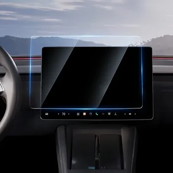 Grūdintas Stiklas Ekrano apsaugos Tesla Model 3 Centro Kontrolės Accessories HD Filmas Apsauga