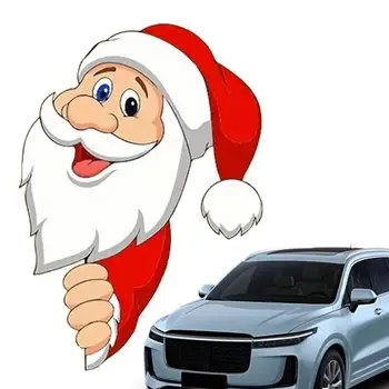 Kalėdų Lipdukai Automobilių Automobilio, Lipdukai Automobiliams, Lipdukai Automobilio Dekoro Santa Claus Decal Automobilių Lipdukai Juokinga Automobilio Langą Lipdukai
