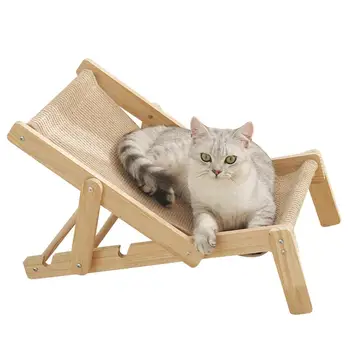 universalus Katė kėdė, Lova Su Sizalio Padas reguliuojamas Šlifavimo Letena Anti-scratch Paplūdimio Kėdės Kačių Reikmenys Visoms Katėms