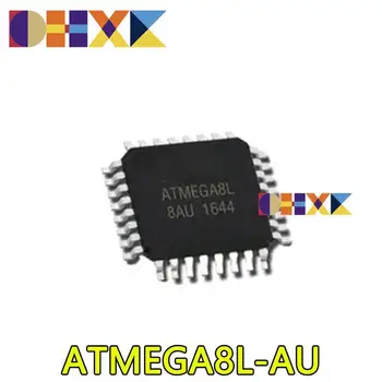 【10-5VNT】Naujas originalus ATMEGA8L-8AU paketo QFP-32 AVR MCU 8-bitų mikrovaldiklis lustas