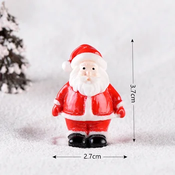 Santa Claus Papuošalai Micro Kraštovaizdžio Kūrybiškumą Sklandžiai, Patogiai Mielas Dovanų Idėjos Antis Papuošalai Lightfast Mellow Patvarus