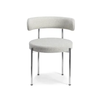 Šiaurės Dizaineris Kašmyras Valgomojo Kėdė kambarį Metalo baldai, Nerūdijančio Plieno Kėdės Atlošas