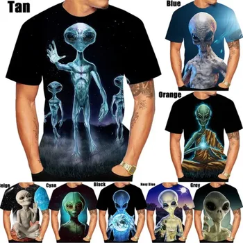 3D Svetimų Vyrų/moterų Mados Slim T-shirt 3D Spausdinimo T-marškiniai, trumparankoviai marškinėliai Atsitiktinis Apvalios Kaklo Viršuje, vyriški Drabužiai