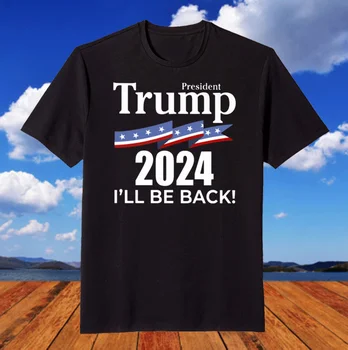 Prezidentas Koziris 2024 grįšiu Klasikiniai Marškinėliai Naujas 100% Medvilnės O-Kaklo Vasaros trumpomis Rankovėmis Atsitiktinis Vyrai T-shirt Dydis S-3XL