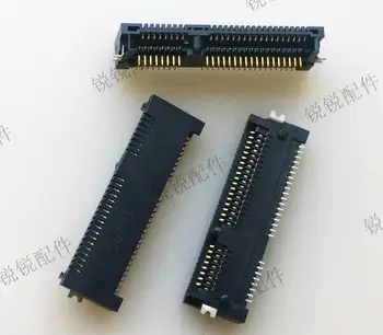 Nemokamas pristatymas MINI PCIE lizdas 52P jungtis H4.0BMT Atvirkštinio msata jungtis, lizdas kortelei